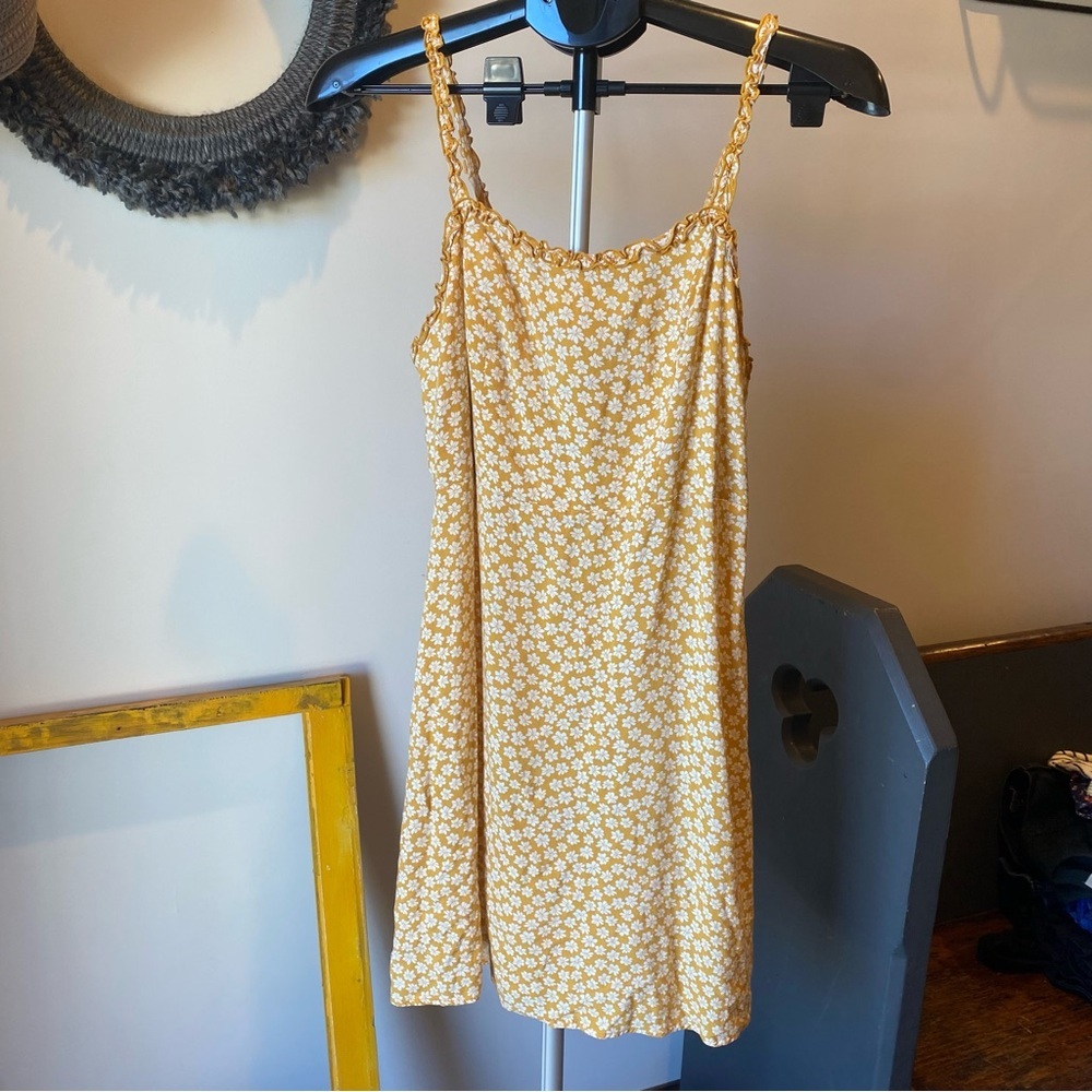 Floral Yellow Dress
